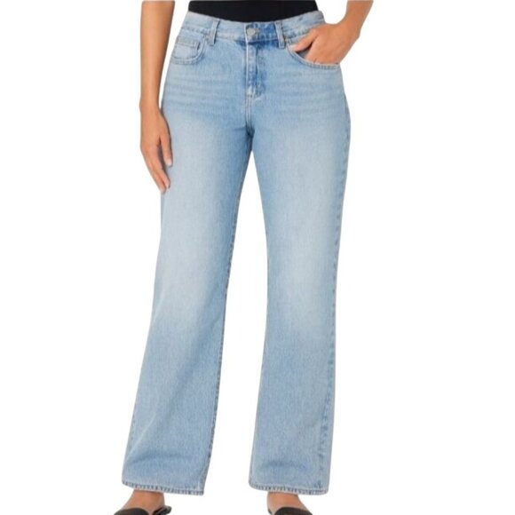 NEW Etica Denim Amis Relaxed‎ Fit Boot Cut Jeans in Atwater Size 31 Button-fly - Picture 1 of 15